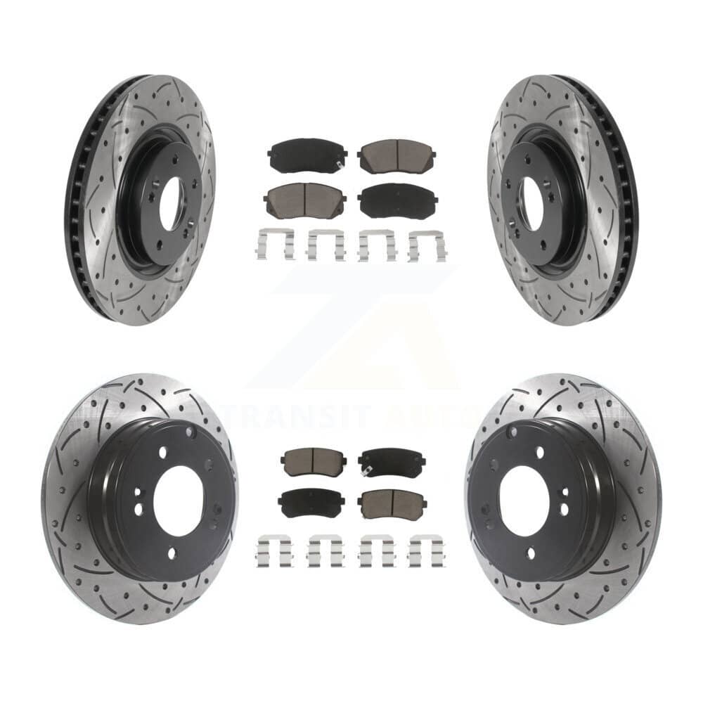 Transit Auto - KDC-100393 - Front and Rear Disc Brake Kits
