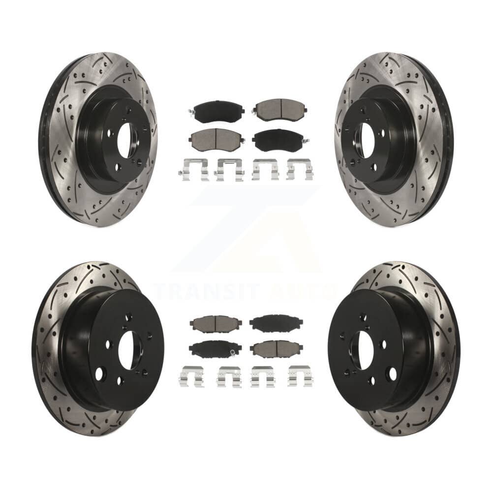Transit Auto - KDC-100444 - Front and Rear Disc Brake Kits
