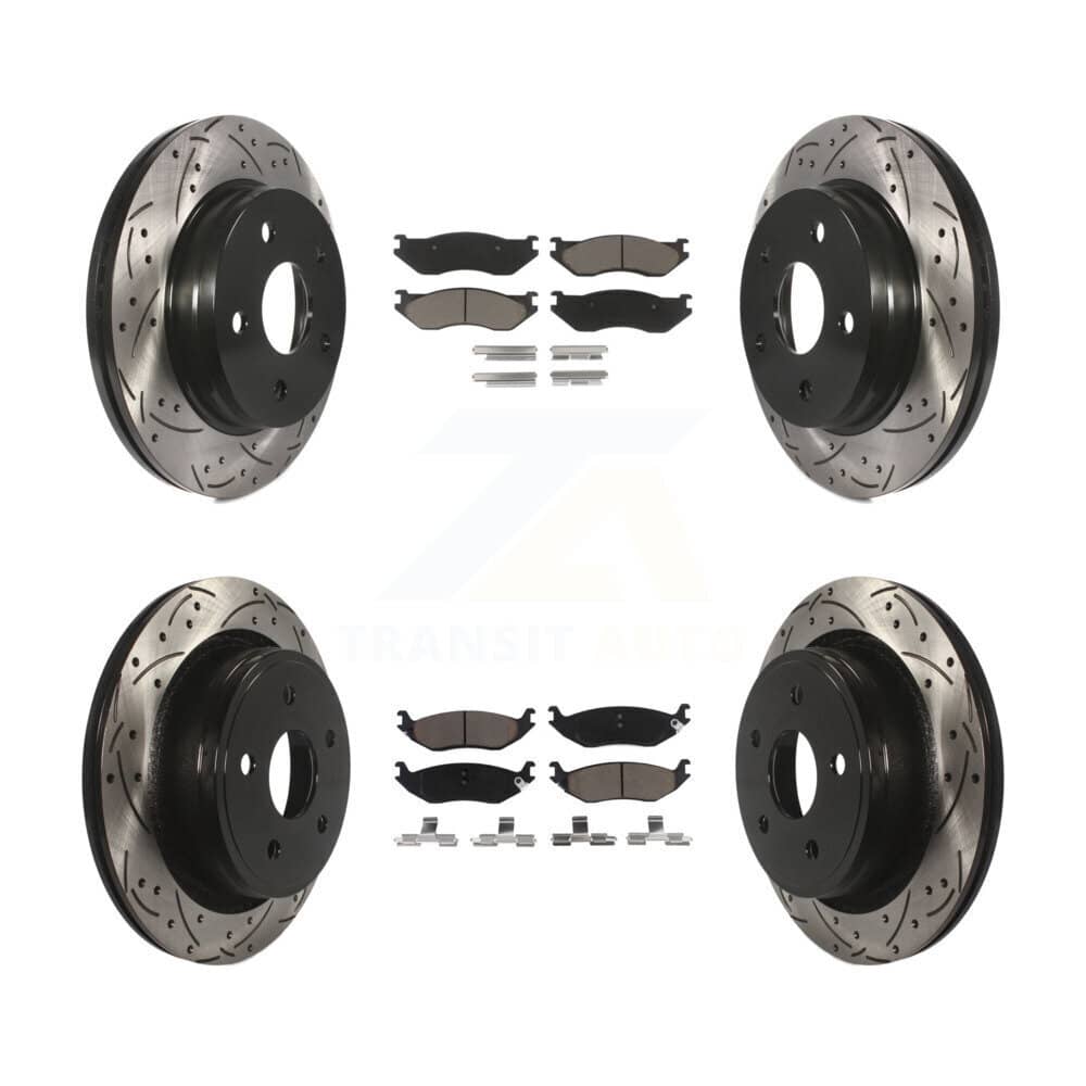 Transit Auto - KDC-100657 - Front and Rear Disc Brake Kits