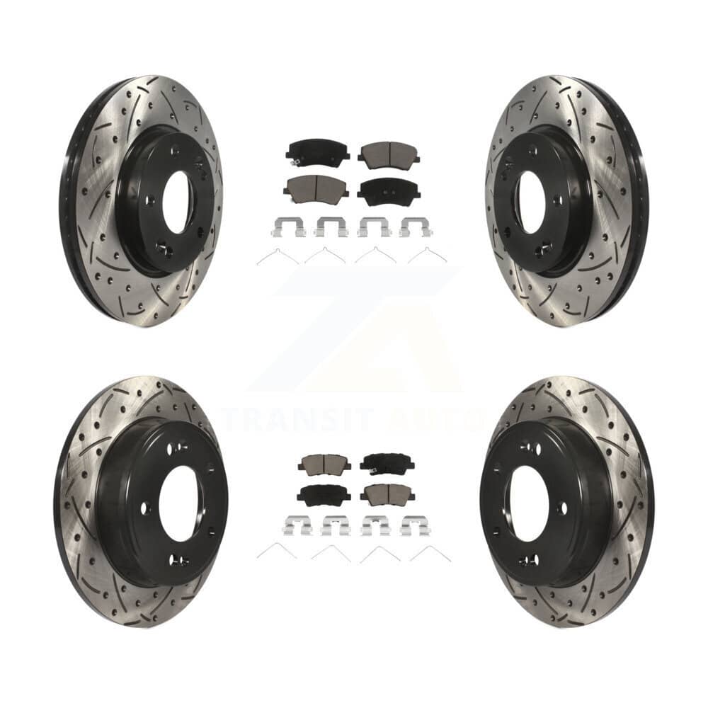 Transit Auto - KDC-100666 - Front and Rear Disc Brake Kits