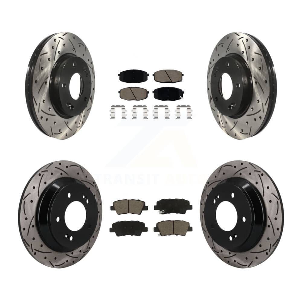 Transit Auto - KDC-101691 - Front and Rear Disc Brake Kits
