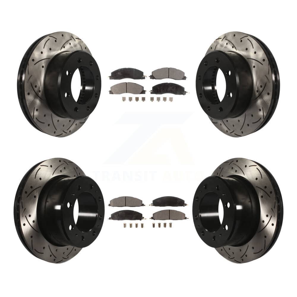 Transit Auto - KDF-100260 - Front and Rear Disc Brake Kits