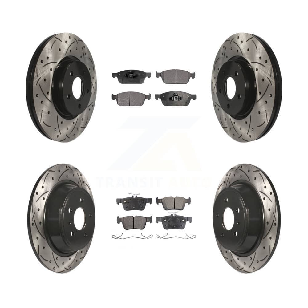 Transit Auto - KDF-100320 - Front and Rear Disc Brake Kits
