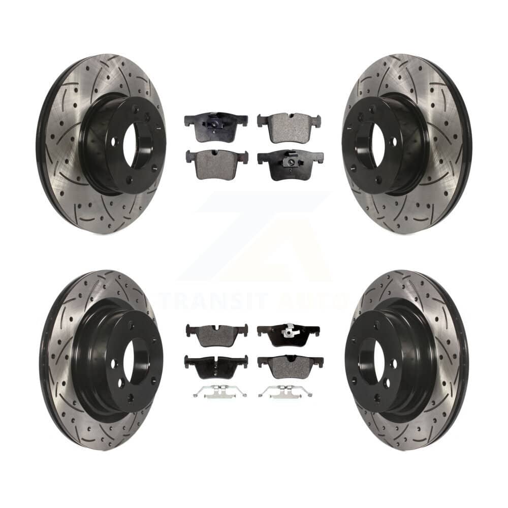Transit Auto - KDF-100341 - Front and Rear Disc Brake Kits
