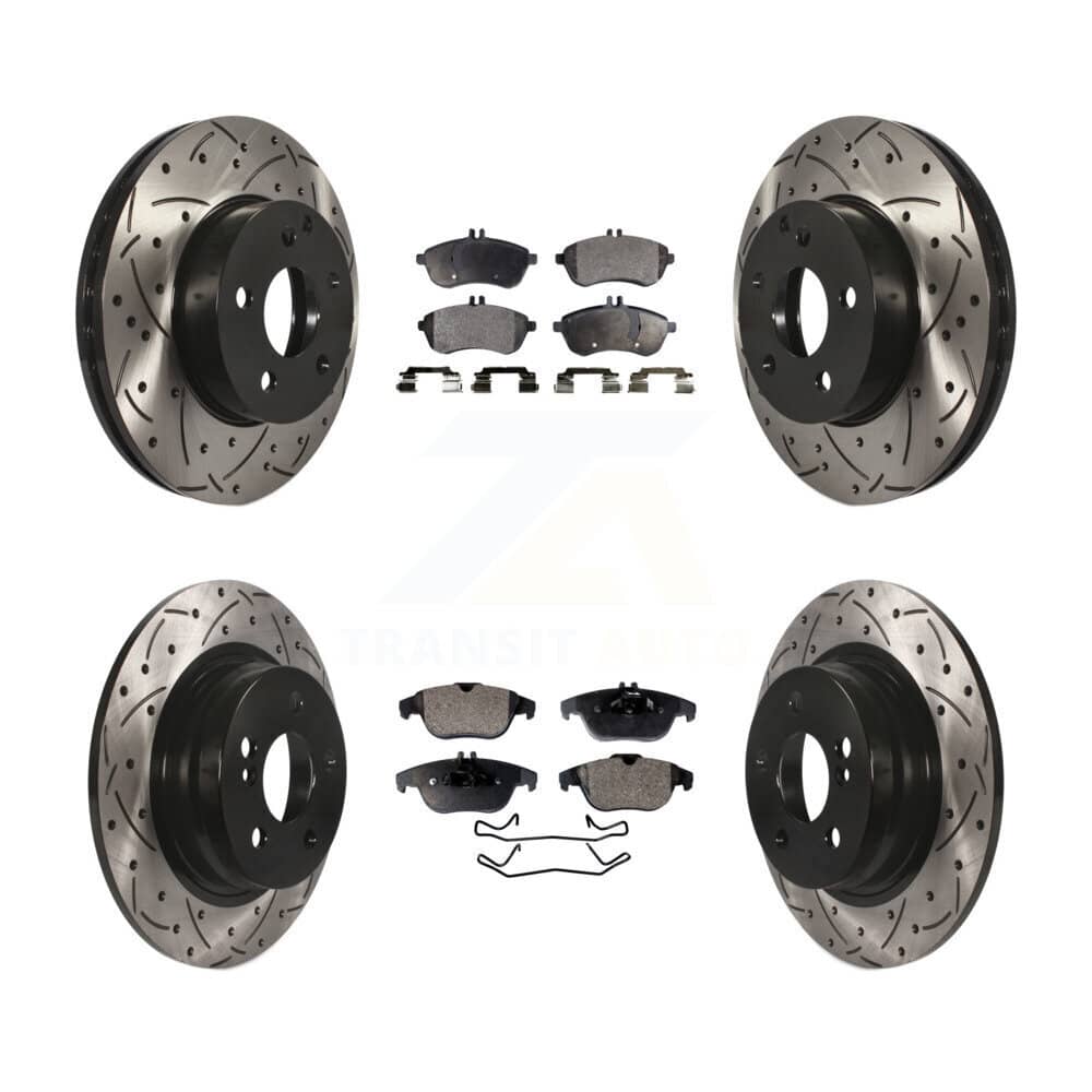 Transit Auto - KDF-100354 - Front and Rear Disc Brake Kits
