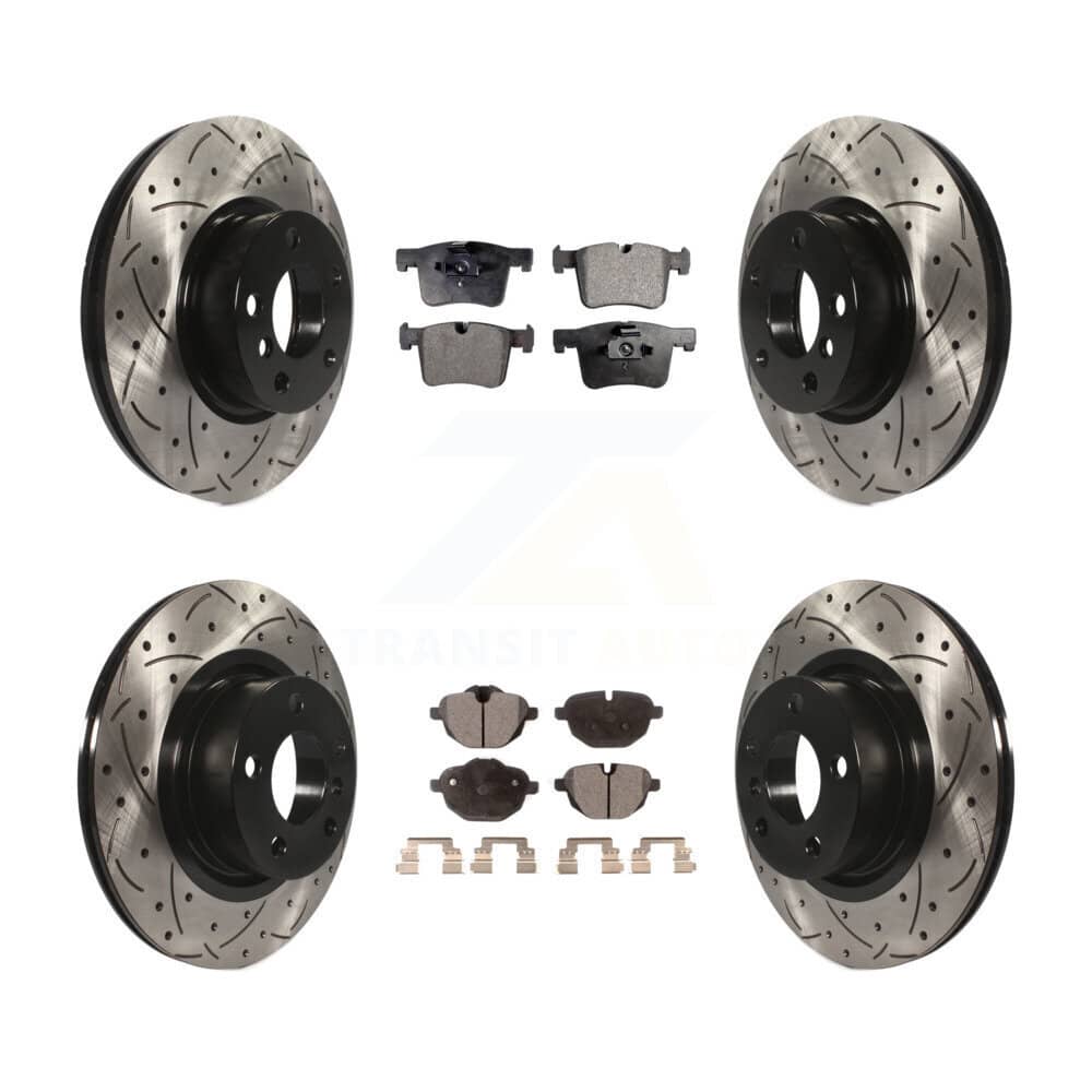 Transit Auto - KDF-100367 - Front and Rear Disc Brake Kits