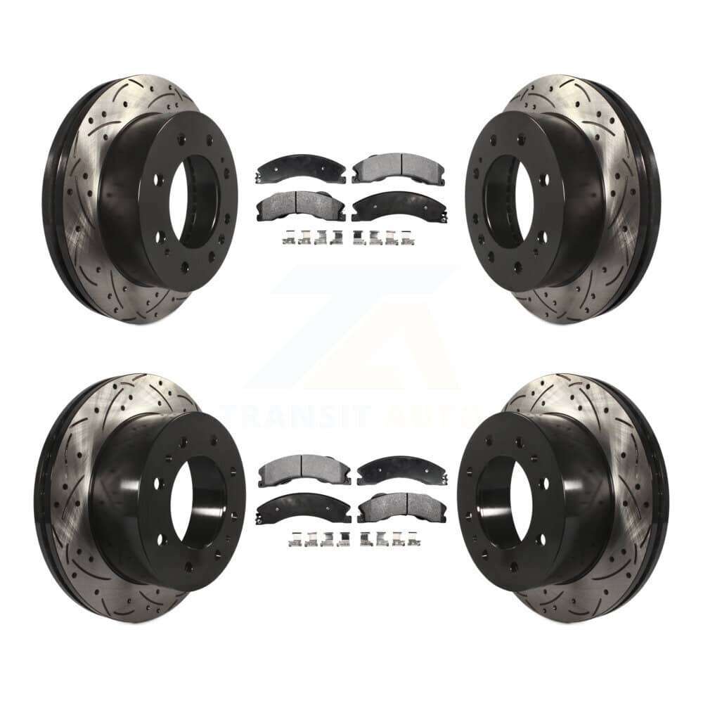 Transit Auto - KDF-100547 - Front and Rear Disc Brake Kits