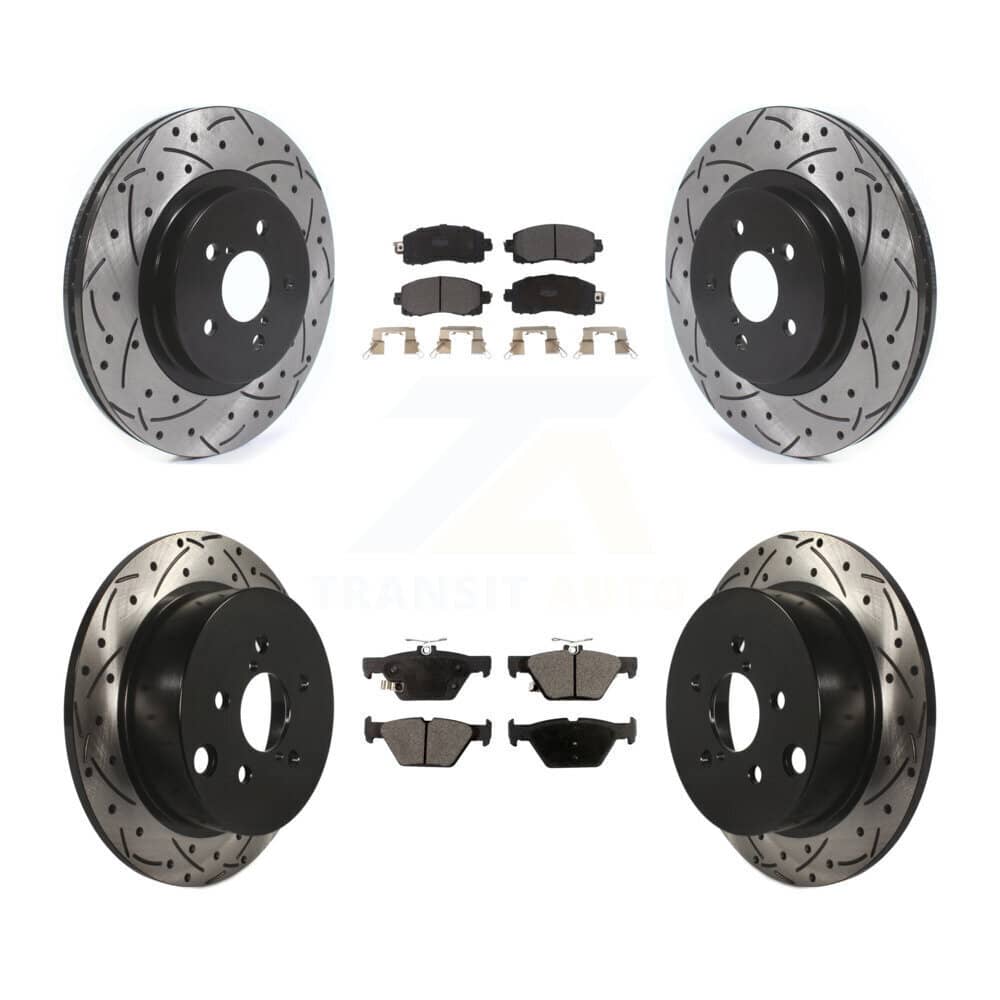 Transit Auto - KDF-100688 - Front and Rear Disc Brake Kits
