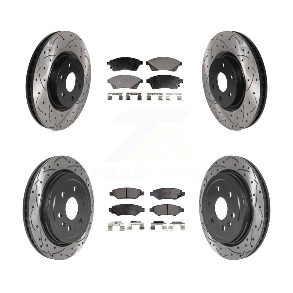 Transit Auto - KDF-100784 - Front and Rear Disc Brake Kits