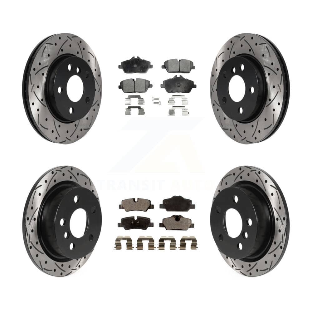 Transit Auto - KDF-100869 - Front and Rear Disc Brake Kits