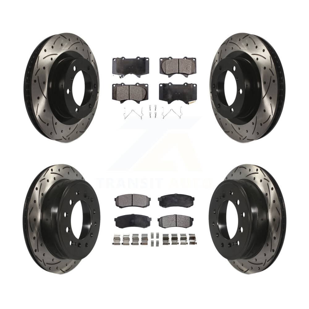 Transit Auto - KDF-100955 - Front and Rear Disc Brake Kits