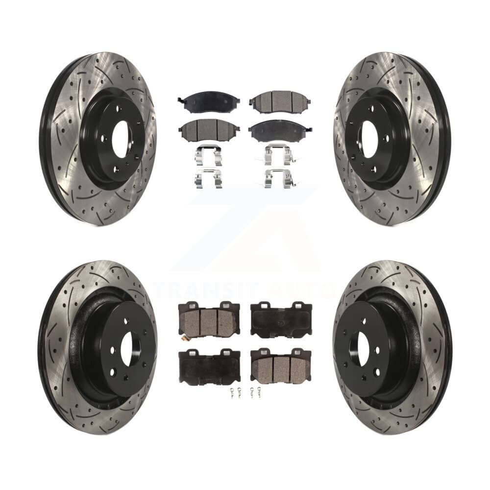 Transit Auto - KDF-100959 - Front and Rear Disc Brake Kits