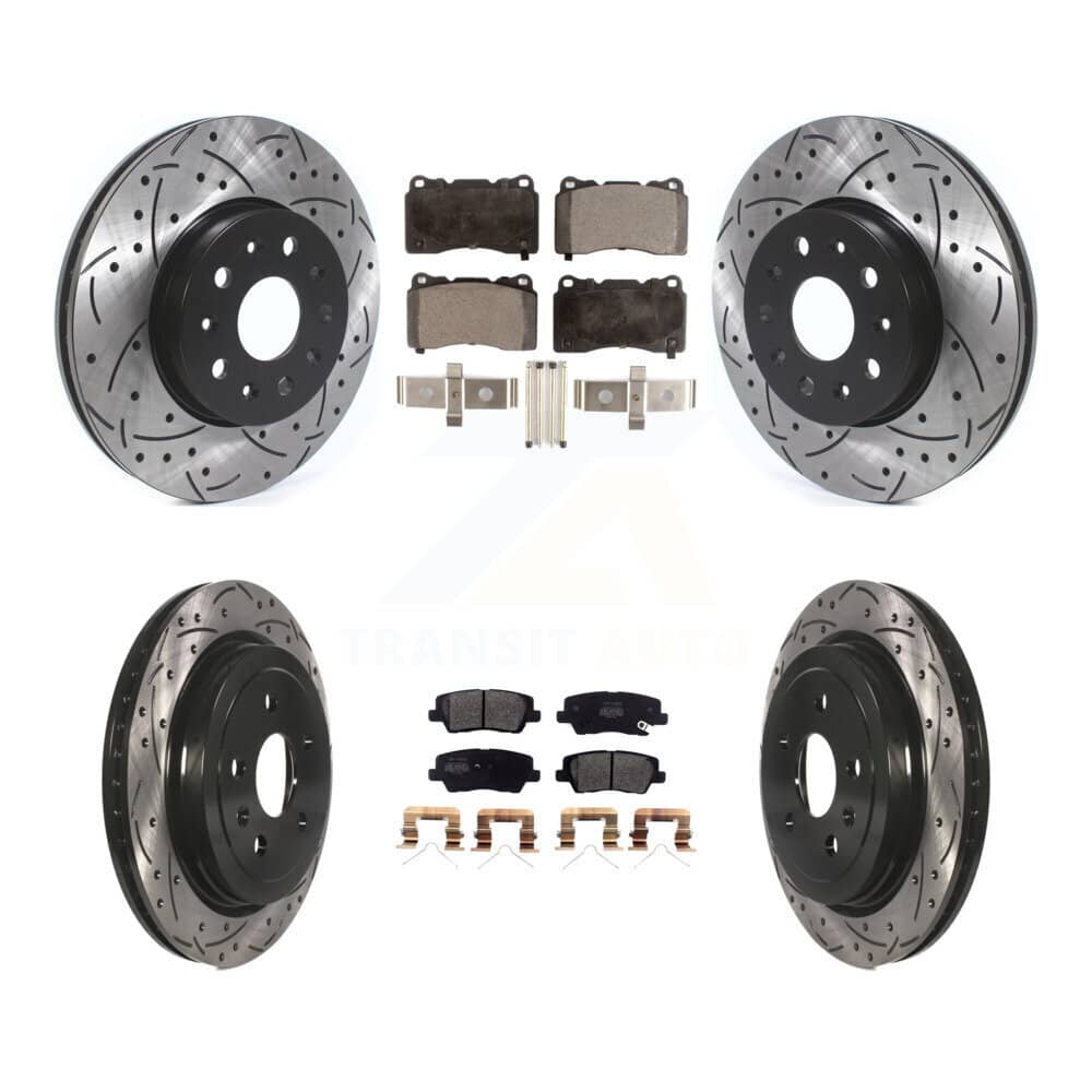 Transit Auto - KDF-100975 - Front and Rear Disc Brake Kits