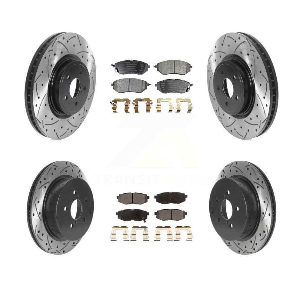 Transit Auto - KDF-100978 - Front and Rear Disc Brake Kits