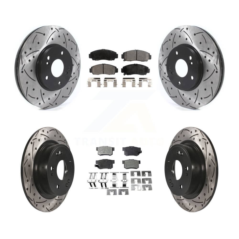 Transit Auto - KDF-101088 - Front and Rear Disc Brake Kits
