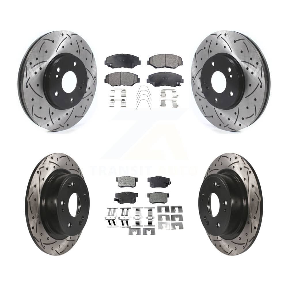 Transit Auto - KDF-101089 - Front and Rear Disc Brake Kits