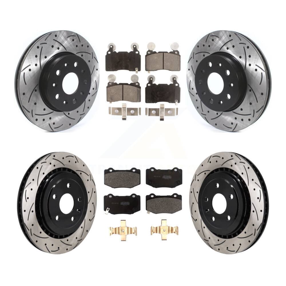 Transit Auto - KDF-101180 - Front and Rear Disc Brake Kits