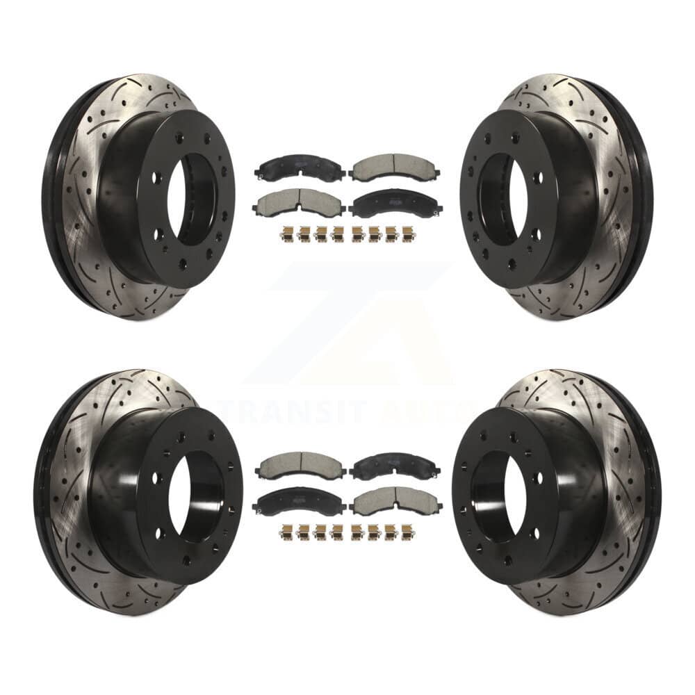 Transit Auto - KDF-101181 - Front and Rear Disc Brake Kits