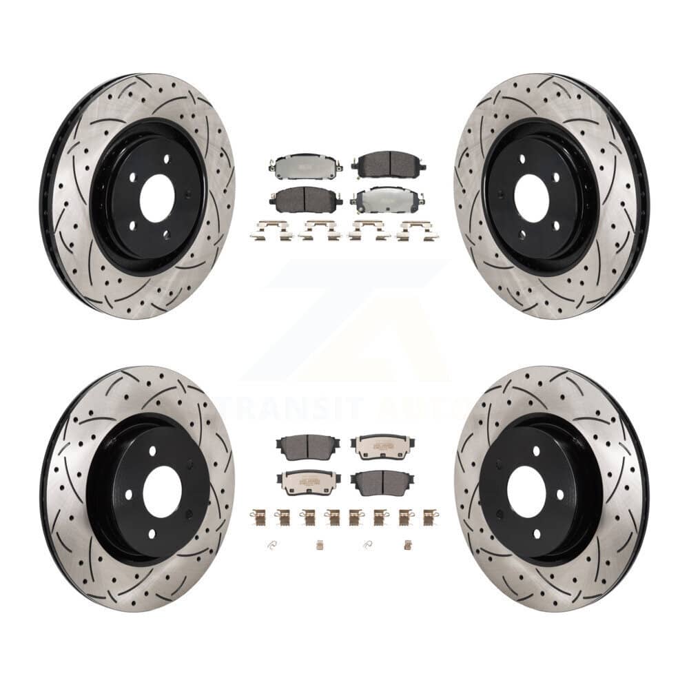 Transit Auto - KDF-101294 - Front and Rear Disc Brake Kits