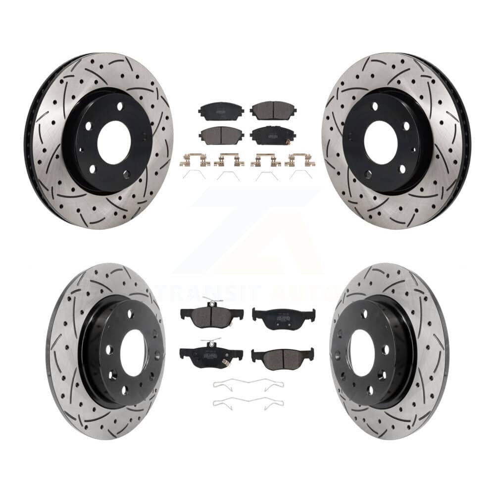 Transit Auto - KDF-101310 - Front and Rear Disc Brake Kits
