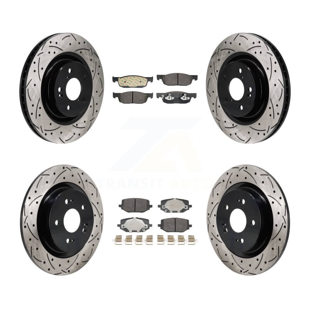 Transit Auto - KDF-101314 - Front and Rear Disc Brake Kits