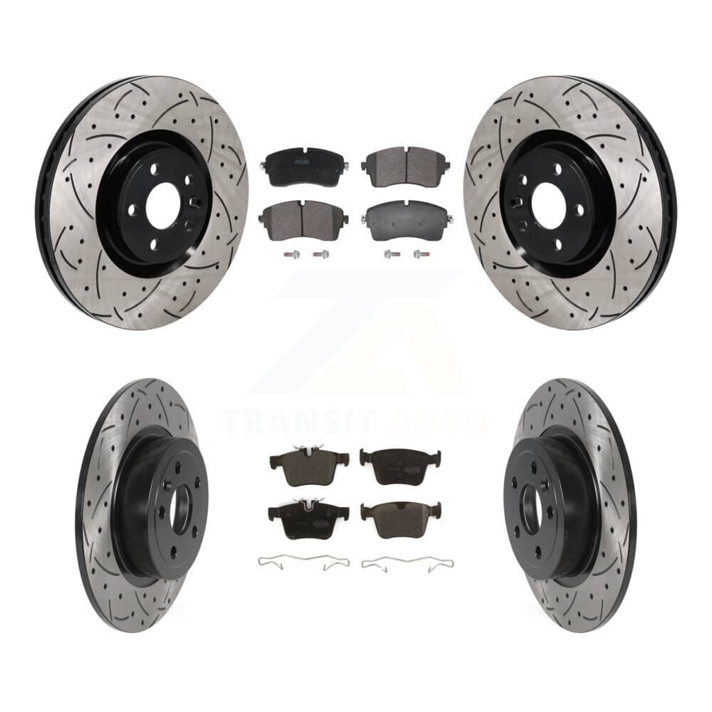 Transit Auto - KDF-101390 - Front and Rear Disc Brake Kits
