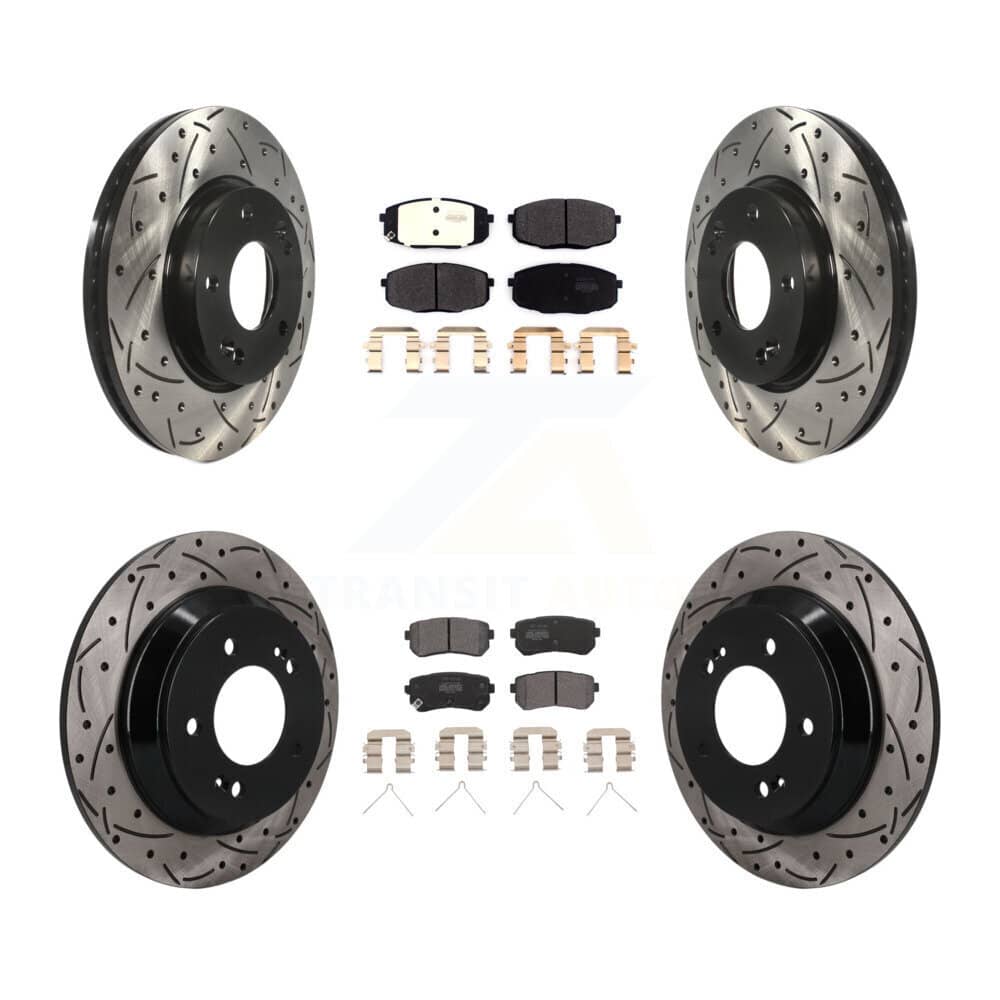 Transit Auto - KDF-101794 - Front and Rear Disc Brake Kits