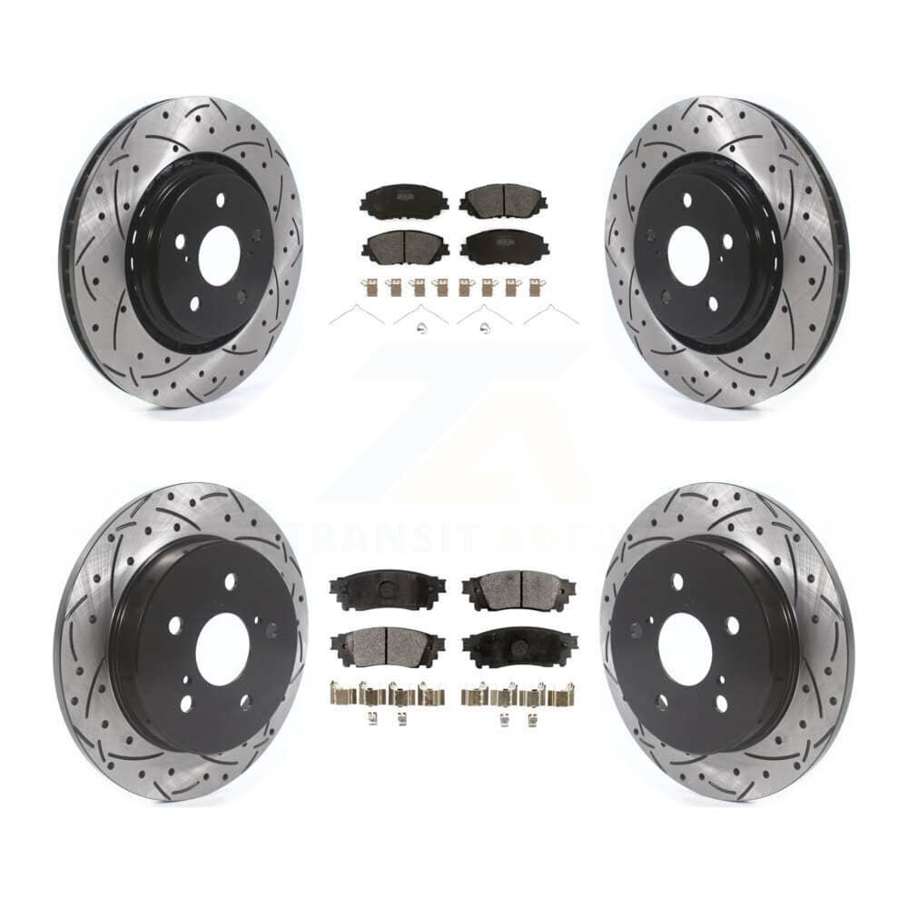 Transit Auto - KDF-101797 - Front and Rear Disc Brake Kits