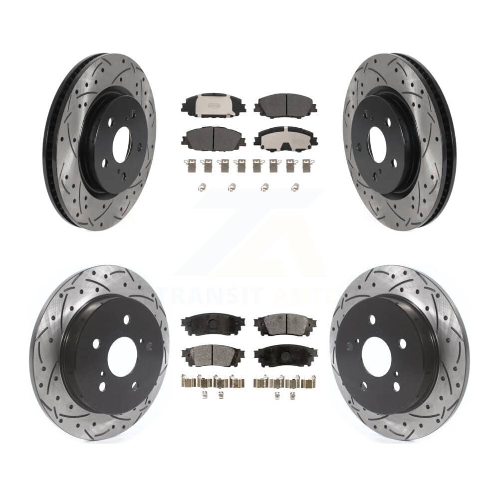 Transit Auto - KDF-101799 - Front and Rear Disc Brake Kits