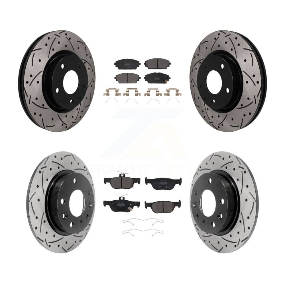 Transit Auto - KDF-101802 - Front and Rear Disc Brake Kits