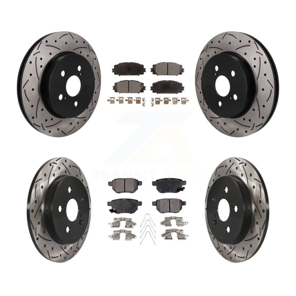 Transit Auto - KDF-101821 - Front and Rear Disc Brake Kits