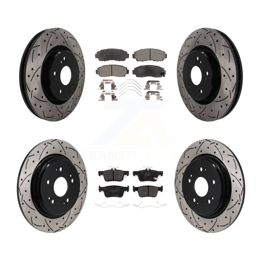 Transit Auto - KDF-101827 - Front and Rear Disc Brake Kits