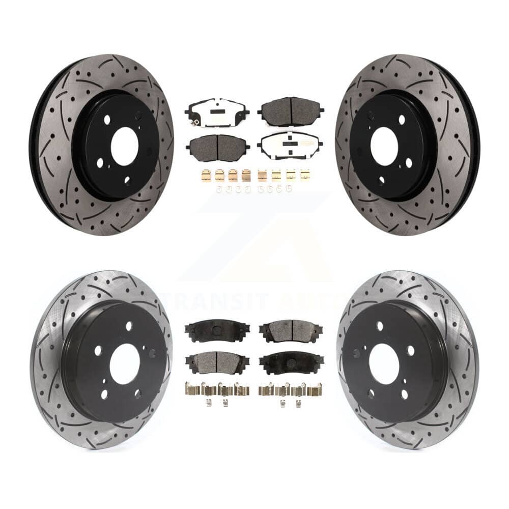 Transit Auto - KDF-101828 - Front and Rear Disc Brake Kits