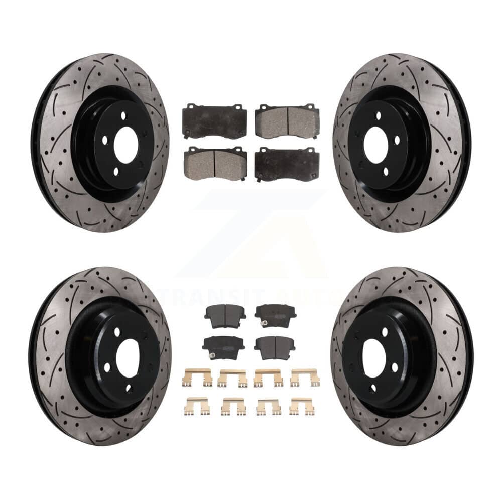 Transit Auto - KDF-101844 - Front and Rear Disc Brake Kits