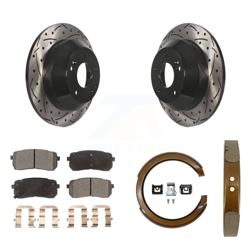 Transit Auto - KDF-102066 - Rear Disc Brake Kits
