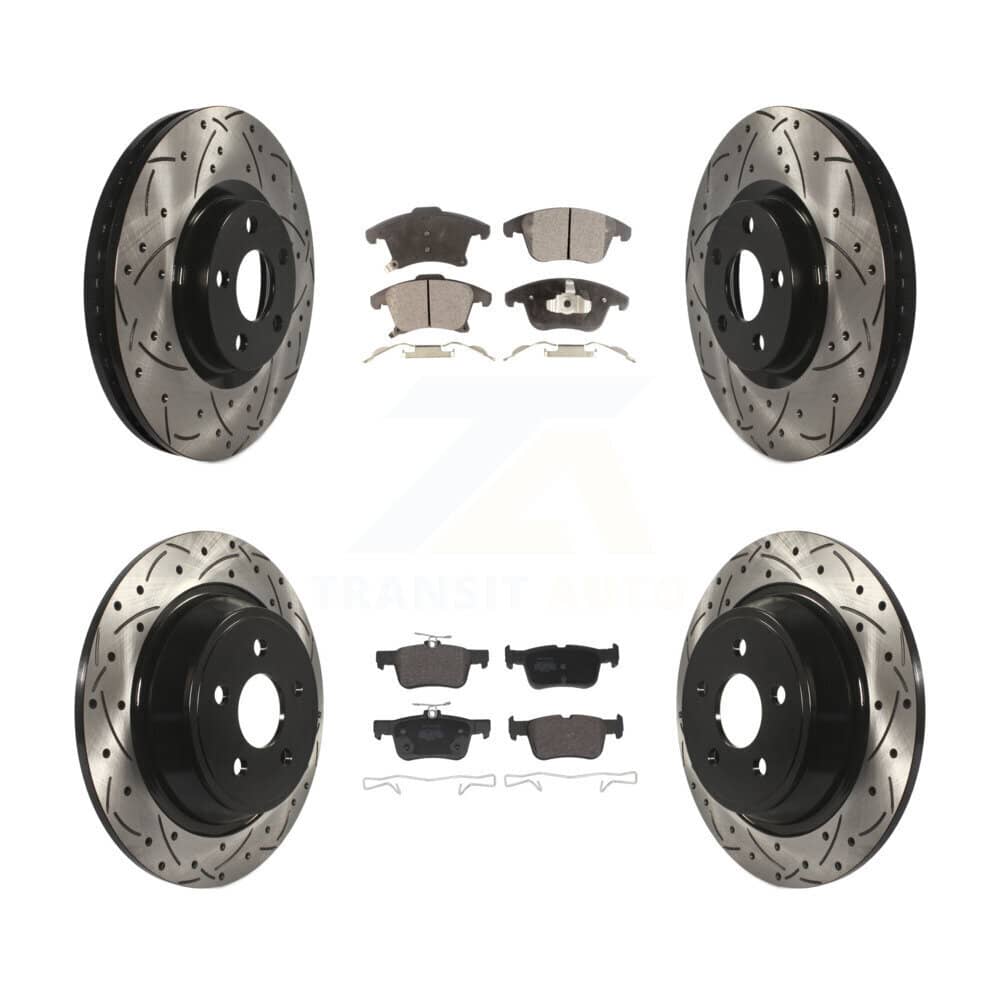 Transit Auto - KDF-102079 - Front and Rear Disc Brake Kits