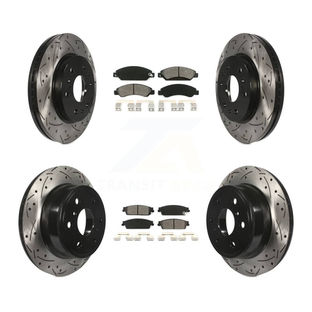 Transit Auto - KDS-100178 - Front and Rear Disc Brake Kits