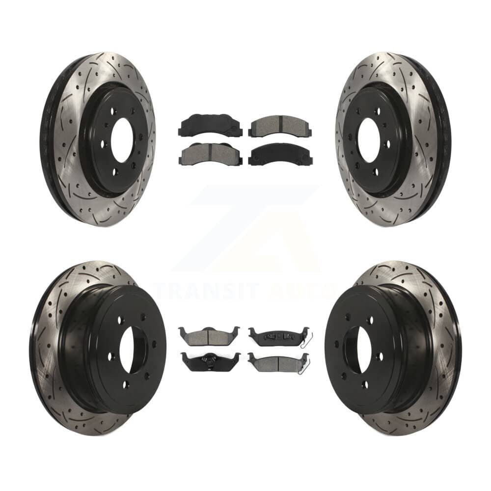 Transit Auto - KDS-100202 - Front and Rear Disc Brake Kits