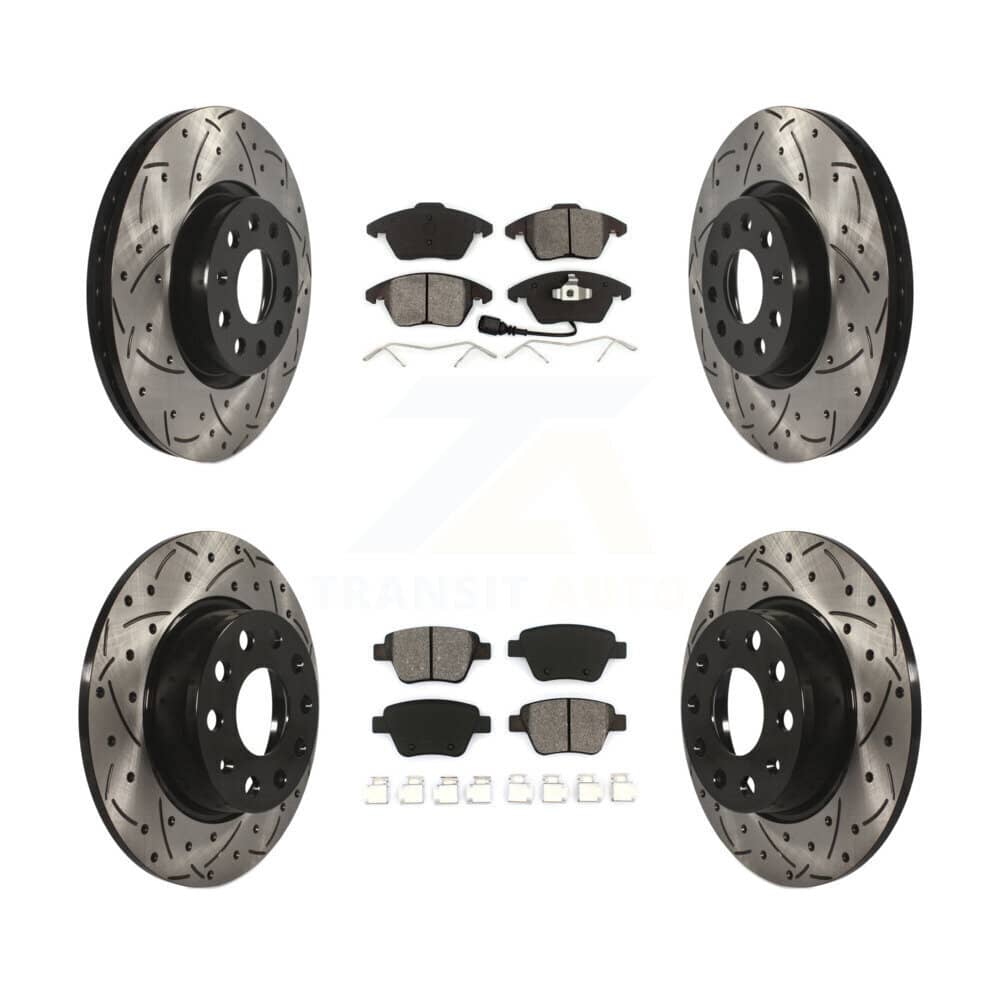 Transit Auto - KDS-100271 - Front and Rear Disc Brake Kits