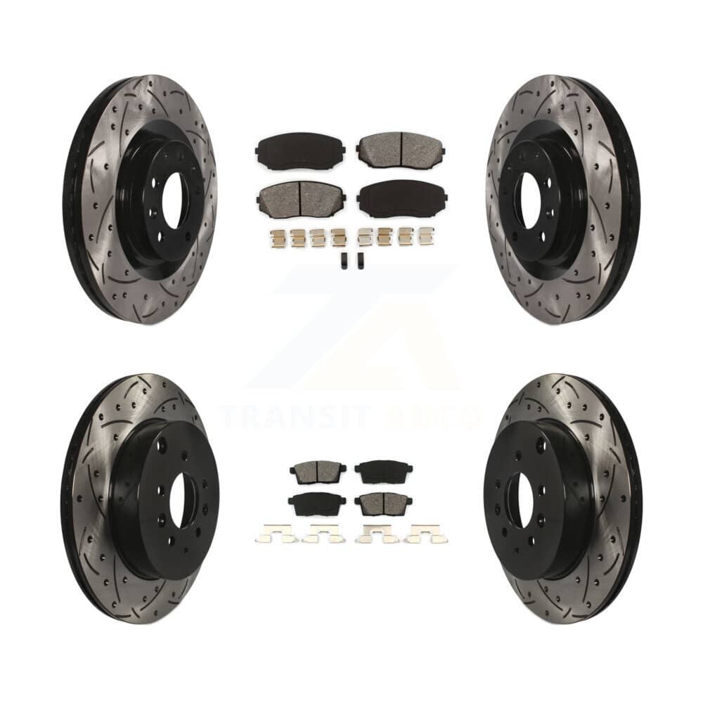 Transit Auto - KDS-100298 - Front and Rear Disc Brake Kits