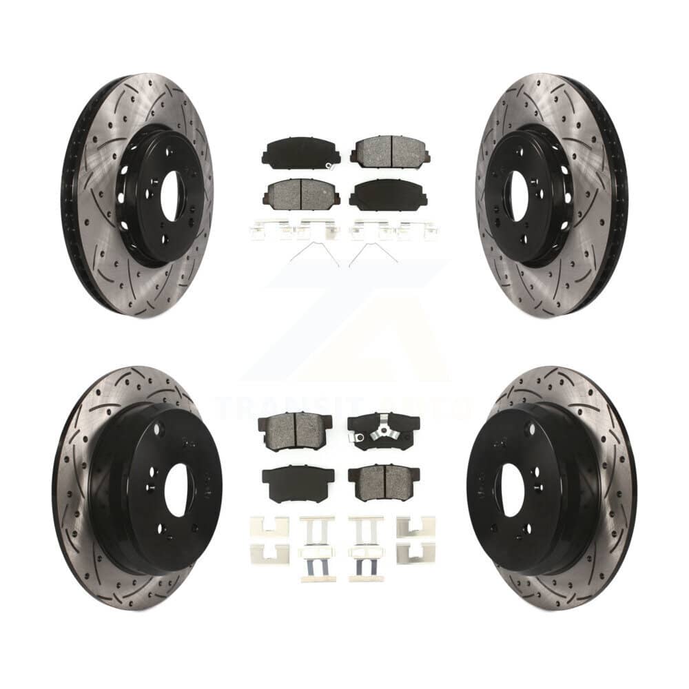 Transit Auto - KDS-100348 - Front and Rear Disc Brake Kits