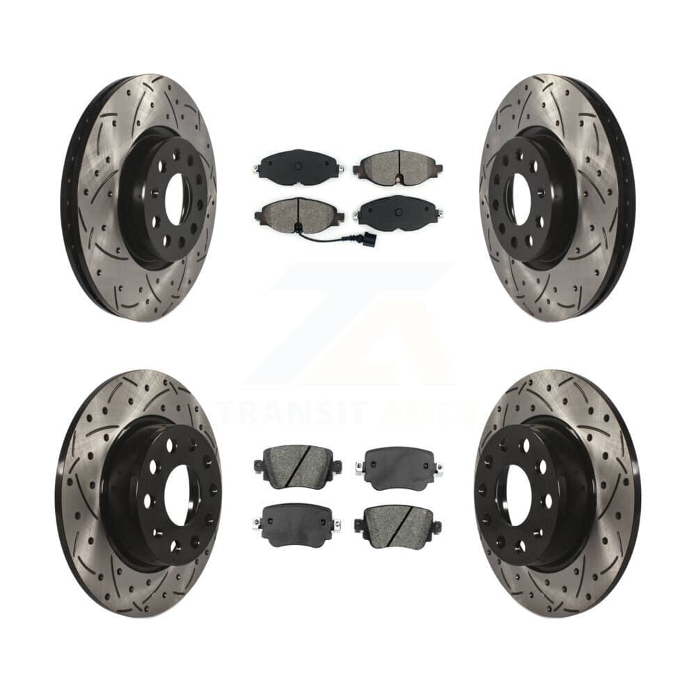 Transit Auto - KDS-100527 - Front and Rear Disc Brake Kits