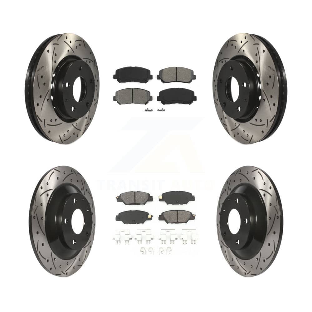 Transit Auto - KDS-100544 - Front and Rear Disc Brake Kits