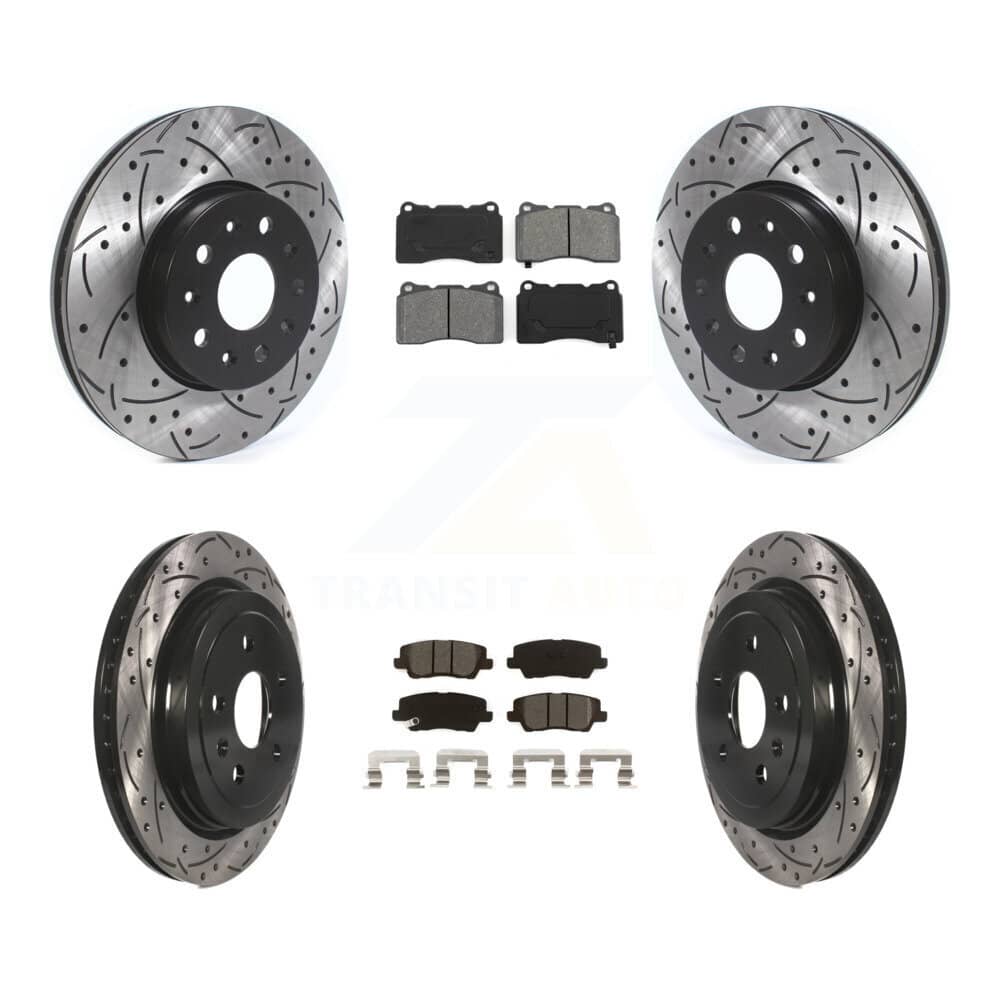 Transit Auto - KDS-100625 - Front and Rear Disc Brake Kits