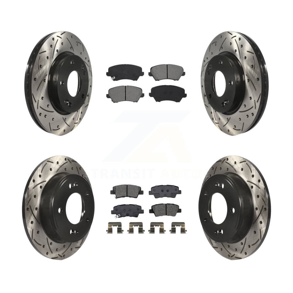 Transit Auto - KDS-100634 - Front and Rear Disc Brake Kits