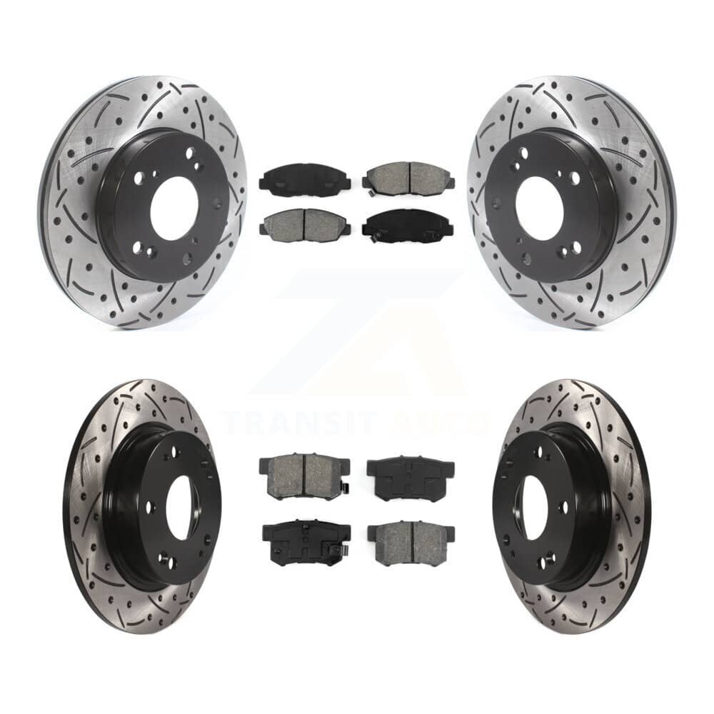 Transit Auto - KDS-100718 - Front and Rear Disc Brake Kits