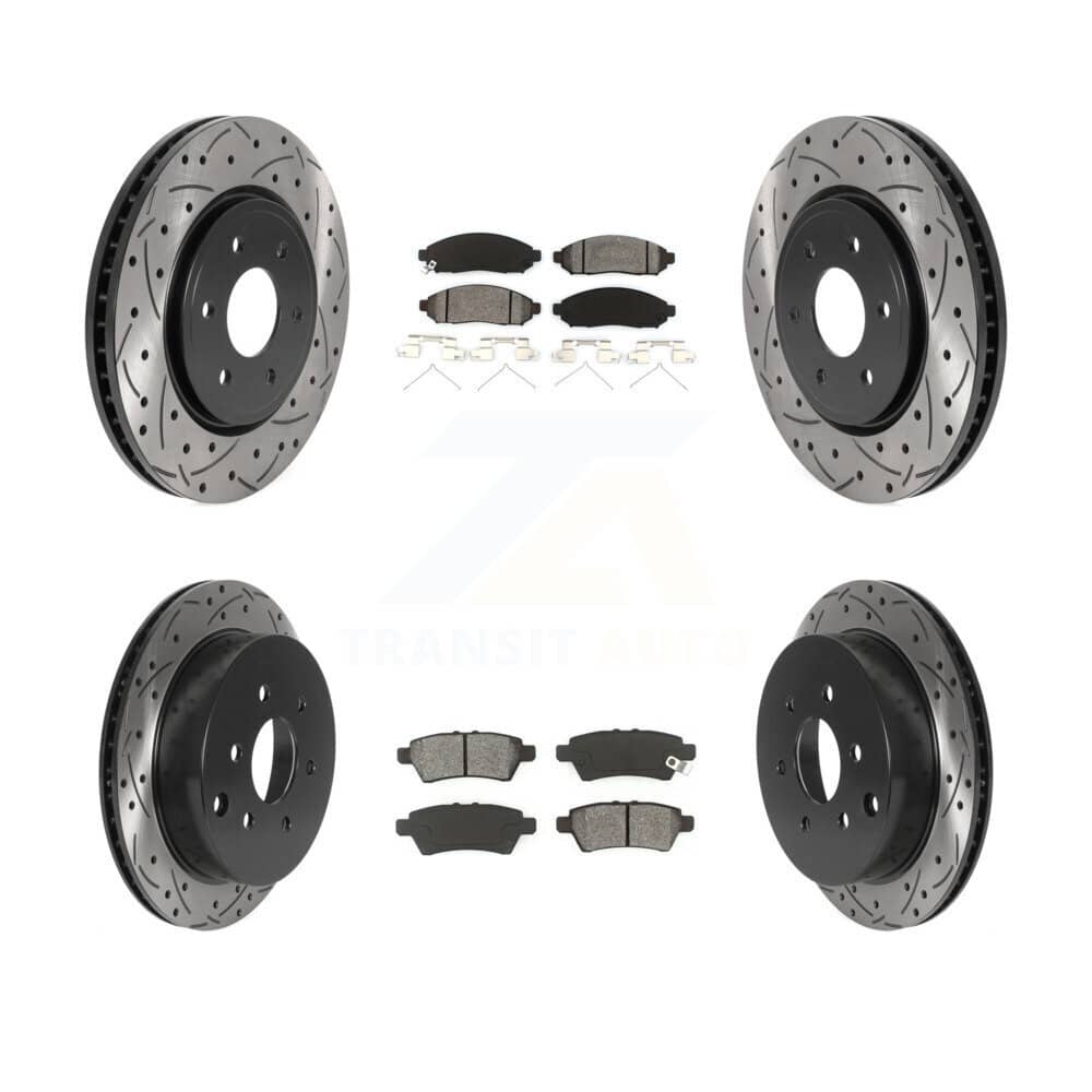 Transit Auto - KDS-100729 - Front and Rear Disc Brake Kits
