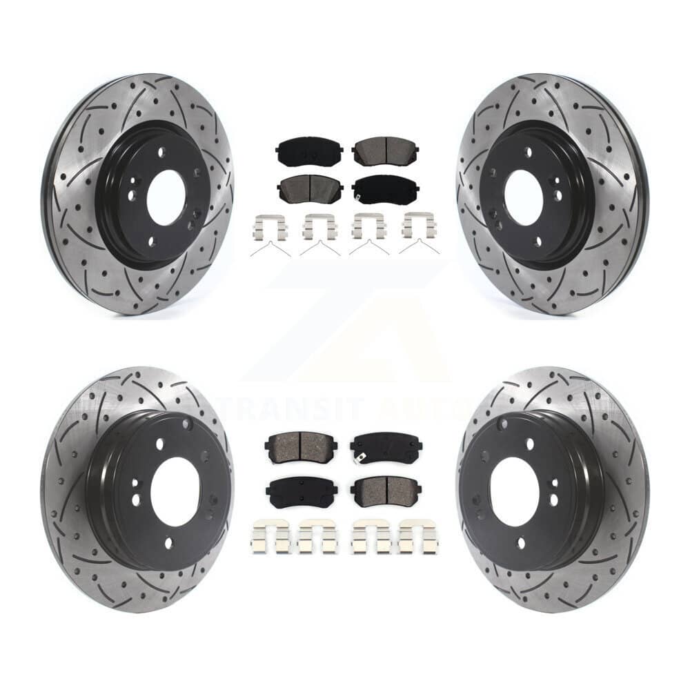 Transit Auto - KDS-100775 - Front and Rear Disc Brake Kits