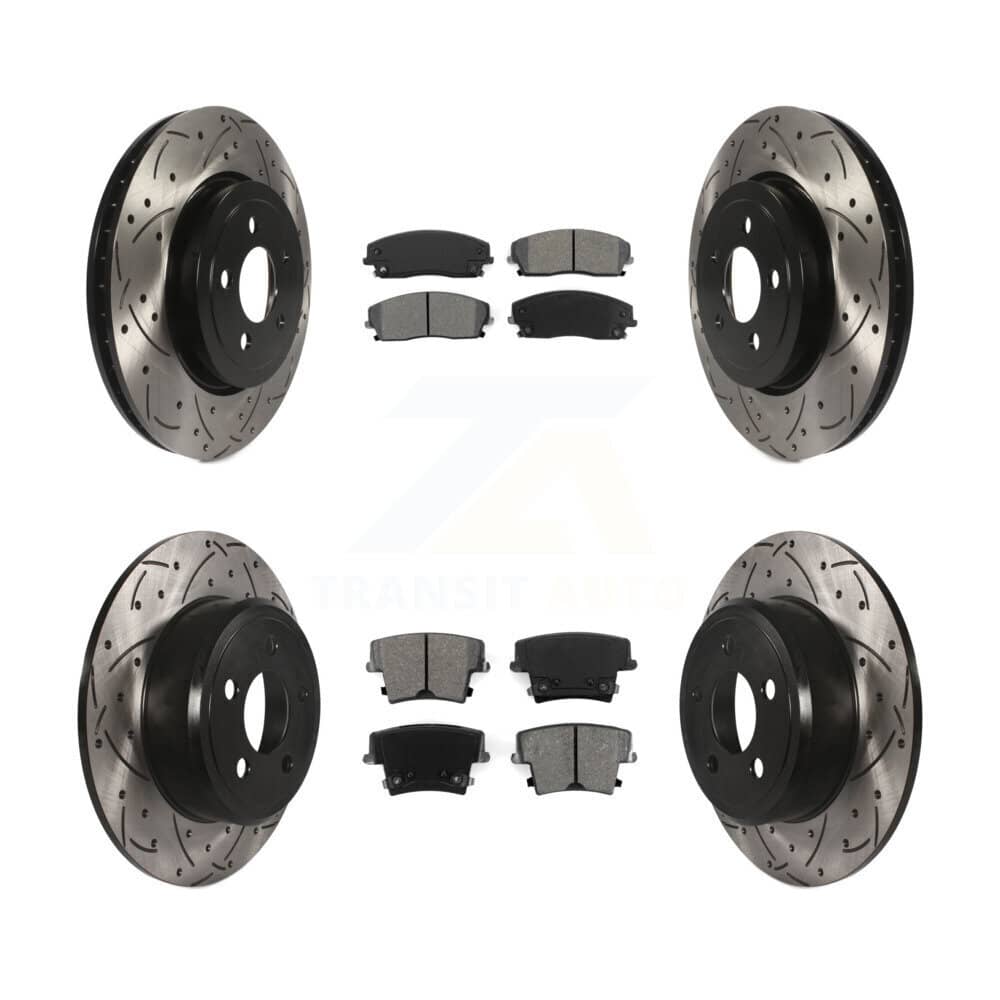 Transit Auto - KDS-100892 - Front and Rear Disc Brake Kits