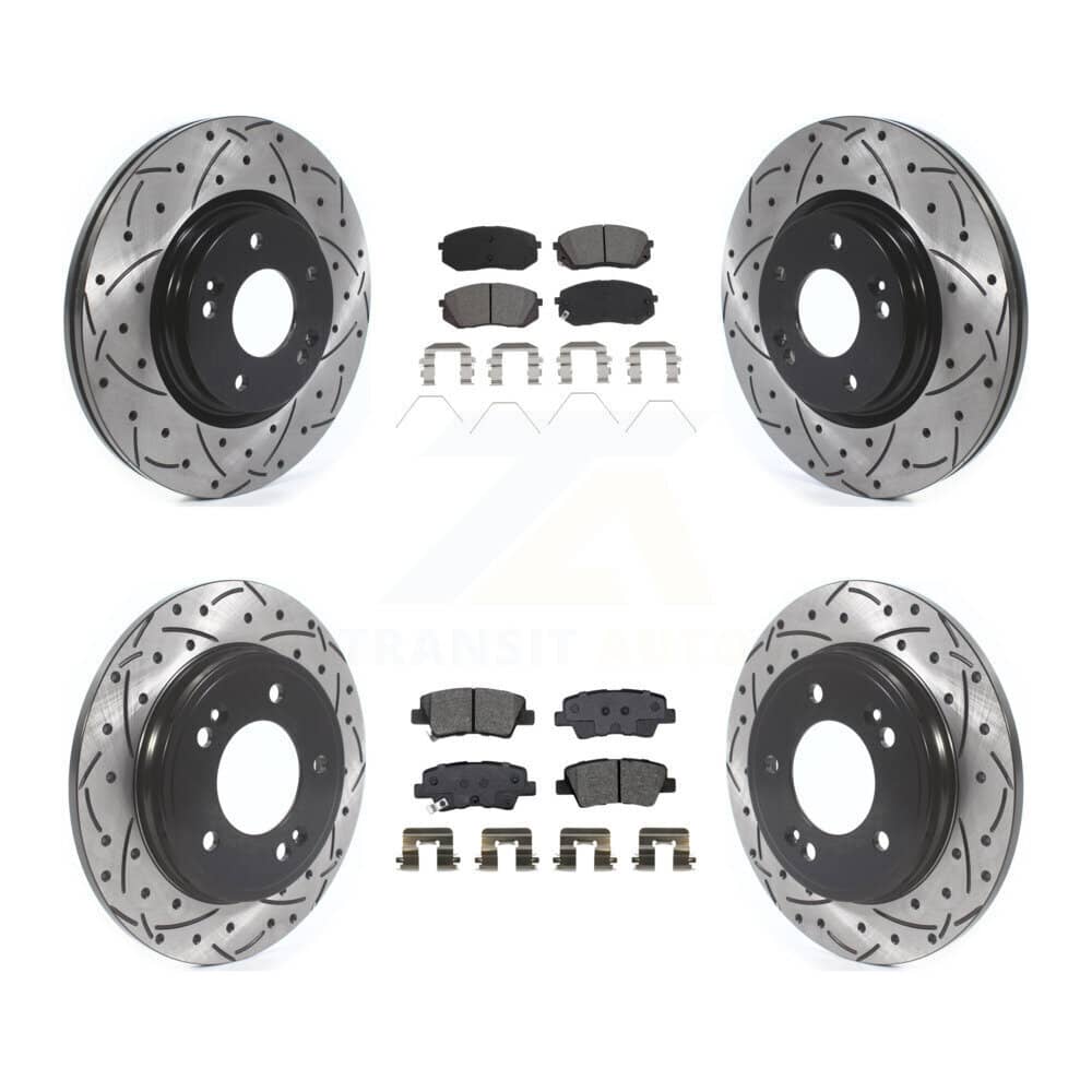 Transit Auto - KDS-100926 - Front and Rear Disc Brake Kits